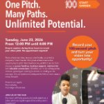 Pitch Recording Session @ the Hub - Start Garden 100 on June 23, 2026
